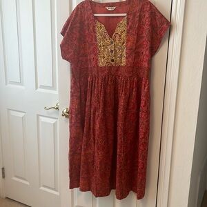 Marketplace of India handmade cotton dress